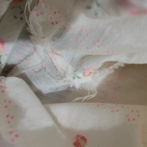 Vintage Vicky Vaughn Prairie Dress White Maxi Embroidered Gigot Puff Sleeve XXS - Picture 9 of 16